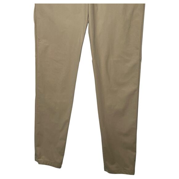 Lululemon Pants Mens 31 Tan ABC Classic Warpstreme Stretch Pockets M5ADAS - Picture 9 of 13